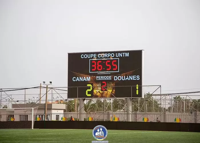 Coupe CORPO : Premier match, première victoire de la CANAM : 2-1 face à la douane