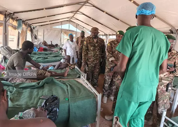 GAO : plusieurs militaires blessés à Anéfis accueillis par les autorités militaires